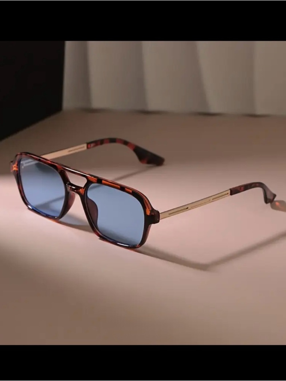 Tortoiseshell Sunglasses Retro Brown Oversized Sunnies NEW